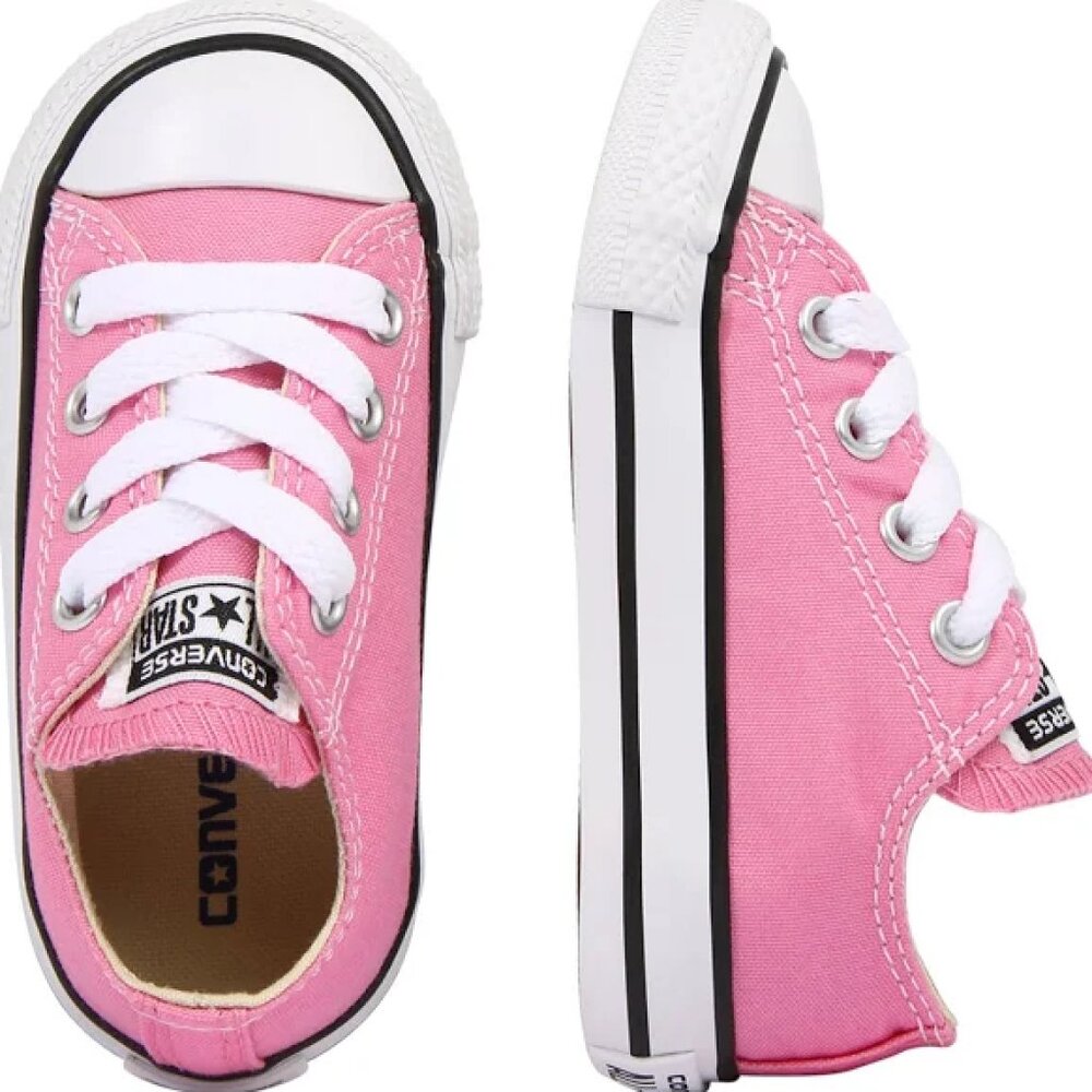 Converse All Star Low Pink Shoes - Toddler/Little Kid - size 10